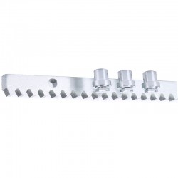 Cremallera BFT metal para portón automático corredera...