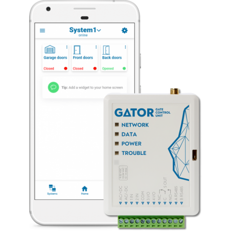 Trikdis GV17 4G - 997 números - Abre Portón con Celular GSM