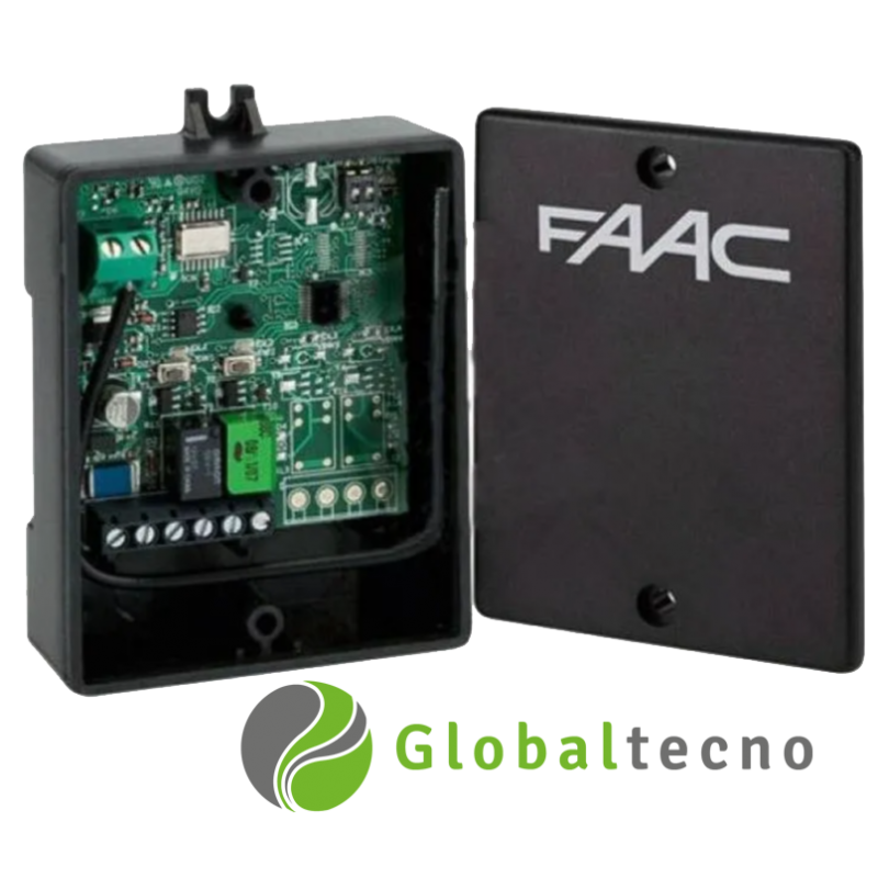 Receptor externo Faac 433 mhz 24 volt