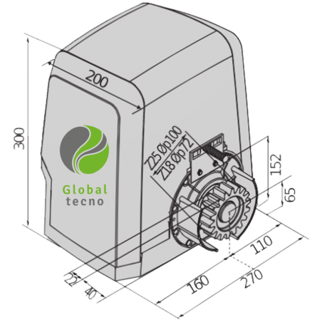 portones automaticos motores para portones electrico bft ares veloce a500 500 kilogramos globaltecno portones automaticos motores para portones electrico bft ares veloce a500 500 kilogramos globaltecno