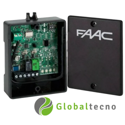 Receptor externo Faac 433 mhz 24 volt - 500 usuarios -