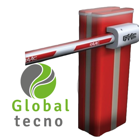 KIT Barrera Faac B680H OLEODINÁMICA Hidráulica  Rápida - 8,3 mt