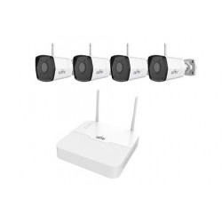 KIT DE CAMARAS IP WIFI 4CH BULLET - NVR301-04LB-W - 4...