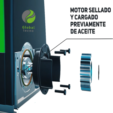 KIT SET PACK Motor Centurion D20 SMART - 2000 kg - 18m/min - Corredera