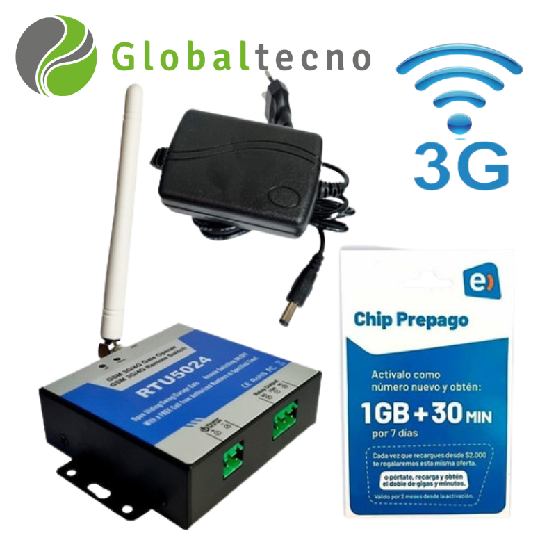 KIT RTU 5024 3G - GLOBALTECNO