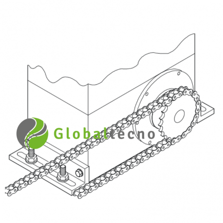Piñón Faac para uso cadena