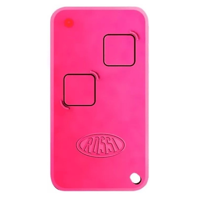 Control remoto Motor Rossi 433 mhz modelo NTX -  ROSADO