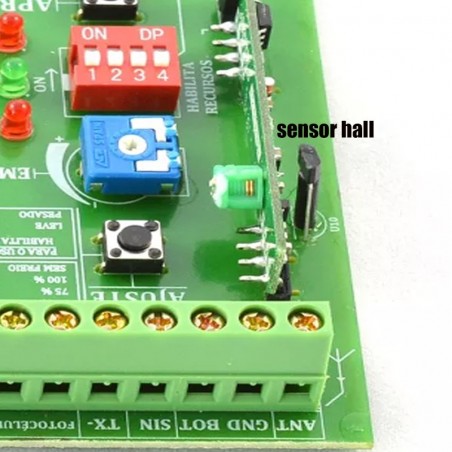 Rossi WKXH90 - central placa de mando - sensor hall