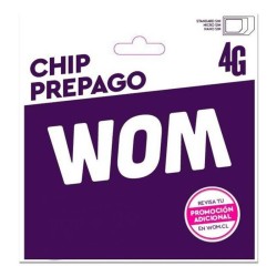 Chip prepago WOM