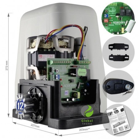 Motor Portón Rossi dz4 sk - Portones Eléctricos - Corredera