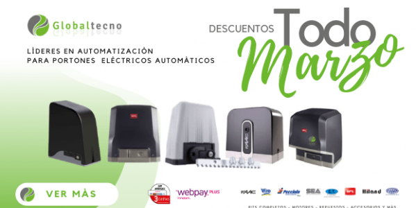 Descuentos Todo Marzo - Globaltecno